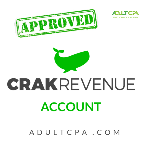 Buy Crackrevenue Approved Account | Verified & Ready: Save time and effort with a verified Crackrevenue account. Start promoting high-converting offers and increase your affiliate revenue.